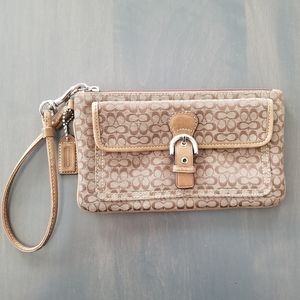 Coach wristlet